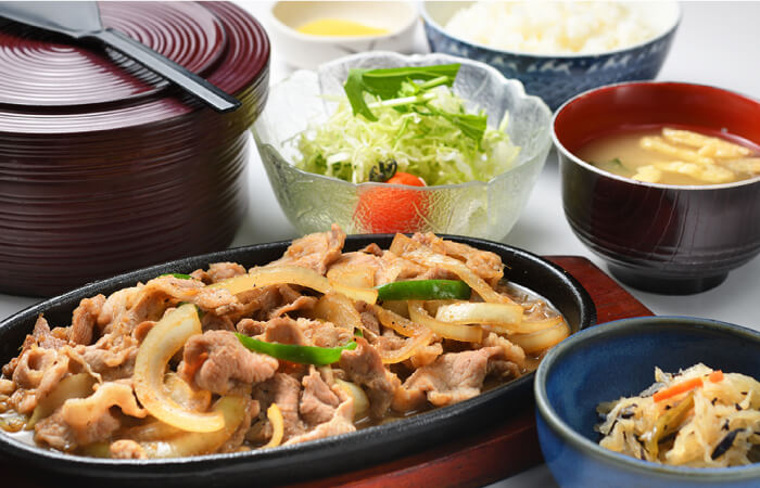 しょうが焼き定食